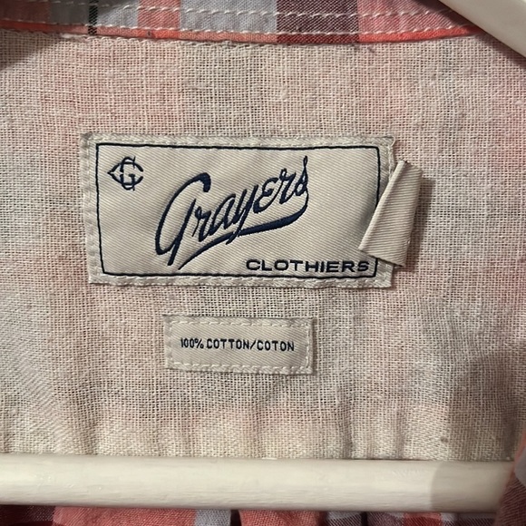 GRAYSON Button Up The Hero Shirt Size Small - Picture 2 of 6